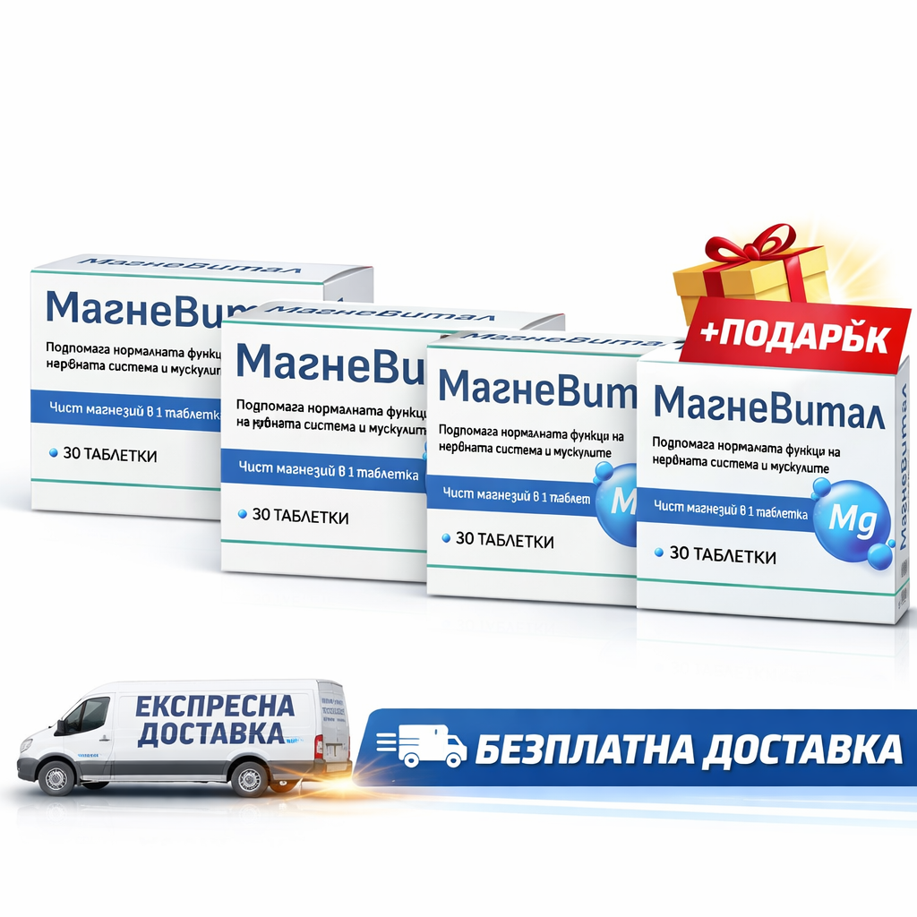 МагнеВитал- пакет 120 дни ( НАЙ-ПРОДАВАН)